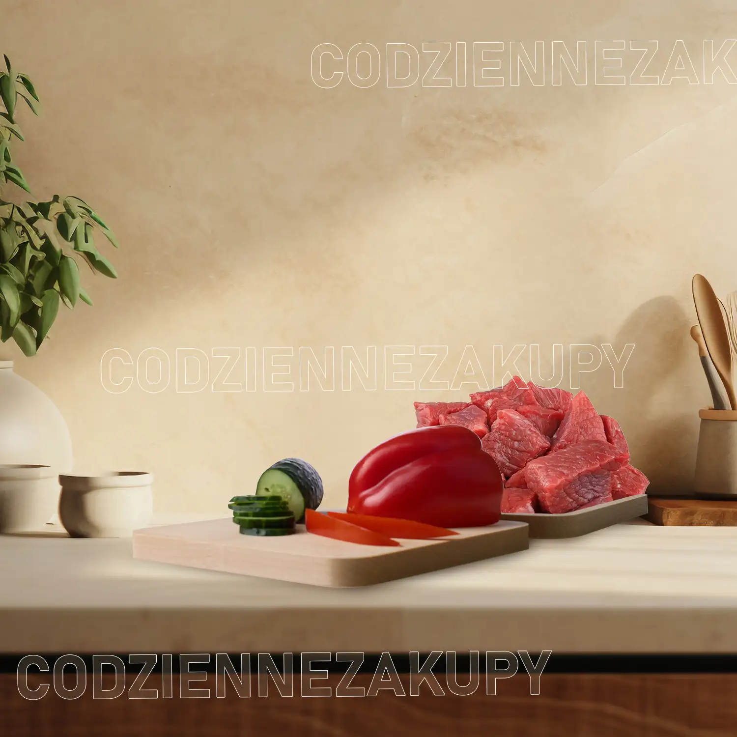 Zestaw 2 stylowych desek kuchennych — 6