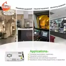 S-20-5 DC 5V 4A 20W zasilacz transformator oświetleniowy do taśmy LED przełączanie światła sterownik adaptera zasilania — 5