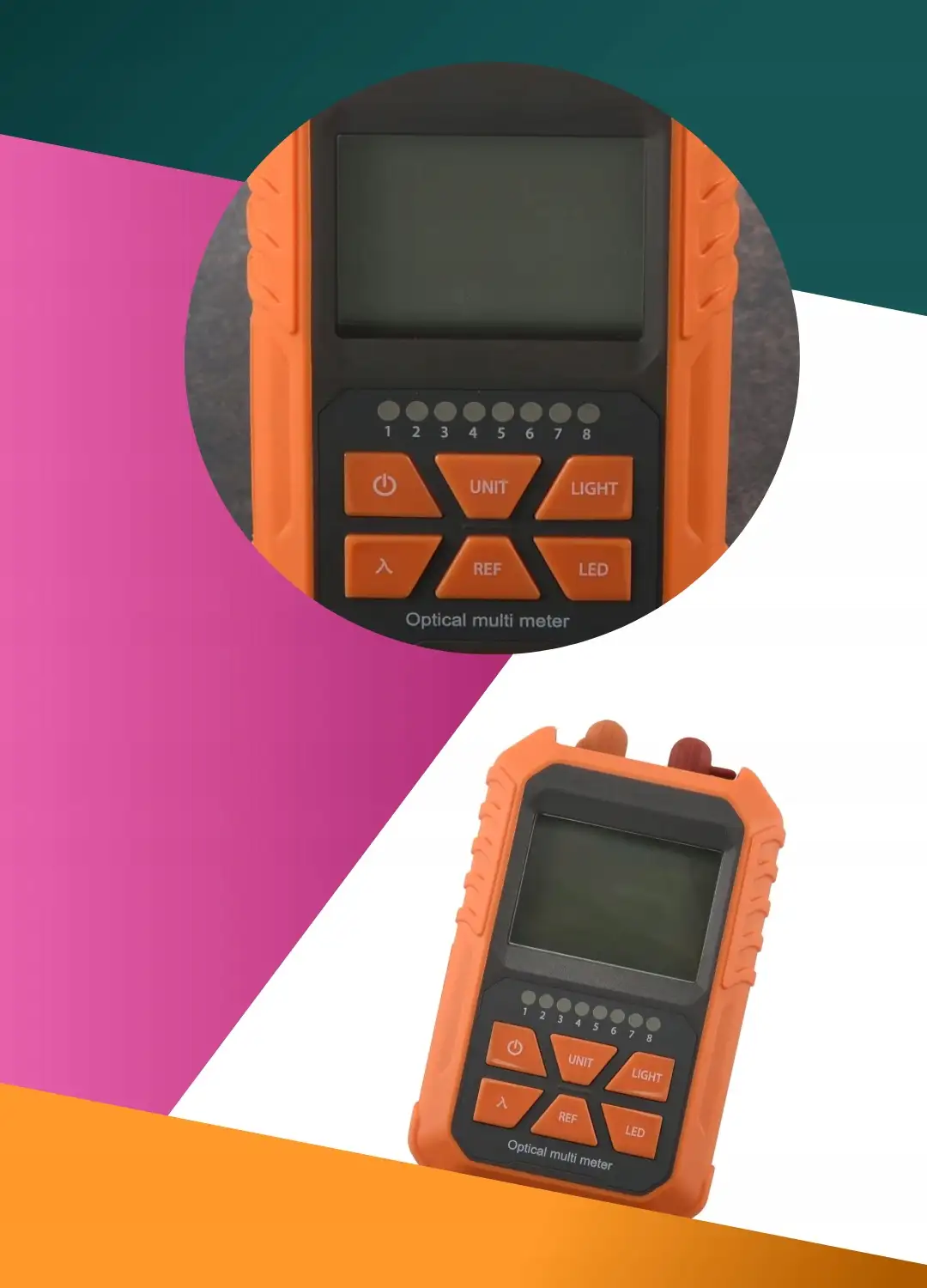 MIERNIK OPTYCZNY 3 W 1 LOKALIZATOR BŁĘDÓW WIZUALNYCH TESTER WIELOFUNKCYJNY — 3