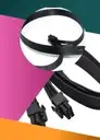 WTYCZKA KABEL SIECIOWY DO ZASILANIA KART GRAFICZNYCH DWA PCIE 2X 8 BIEGUNÓW — 8