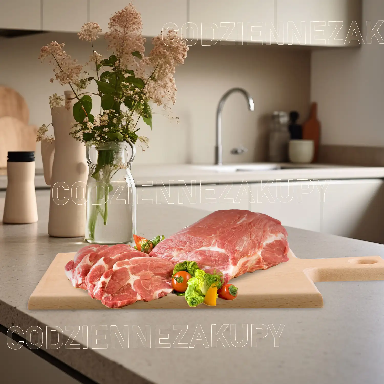 Zestaw 3 drewnianych desek do krojenia — 5