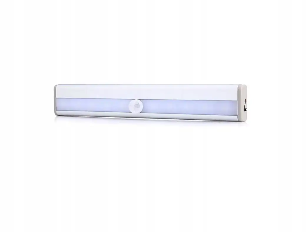 LAMPA LED DO SUFITOWA Z CZUJNIKIEM RUCHU ZAWIESZANA 10 DIOD 1W BIAŁA — 4