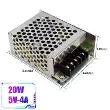 S-20-5 DC 5V 4A 20W zasilacz transformator oświetleniowy do taśmy LED przełączanie światła sterownik adaptera zasilania