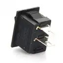 ZESTAW 5 SZTUK PRZEŁĄCZNIK KOŁYSKOWY KCD11 KCD-11 3A 250V ON-OFF — 2