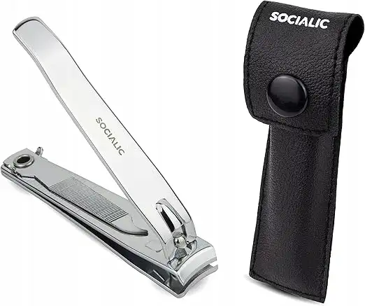 Obcinaczki cążki do paznokci z etui. Duże, mocne, ostre 8 cm