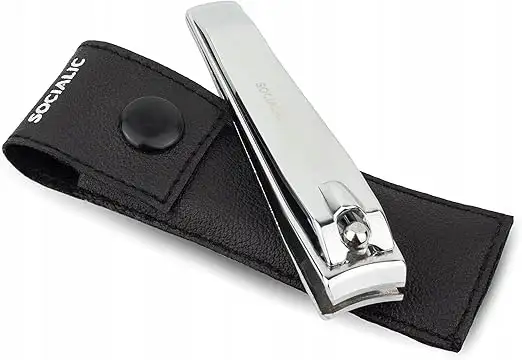 Obcinaczki cążki do paznokci z etui. Duże, mocne, ostre 8 cm — 2