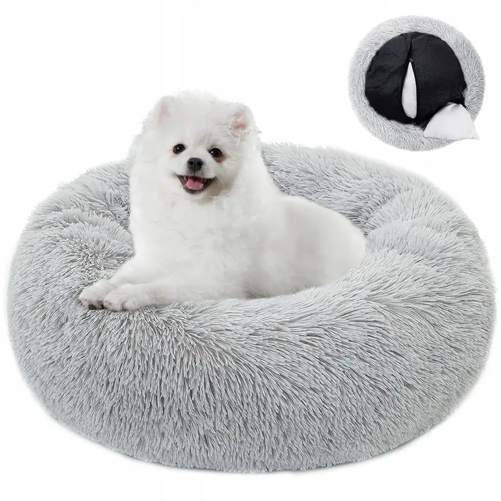 Puszyste legowisko dla psa Purefun 60cm