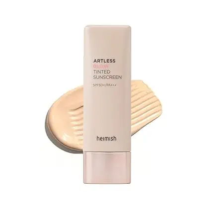Heimish Artless Glow Tinted Sunscreen Shine Beige SPF50+ PA++++ 40 ml - Krem BB z filtrem