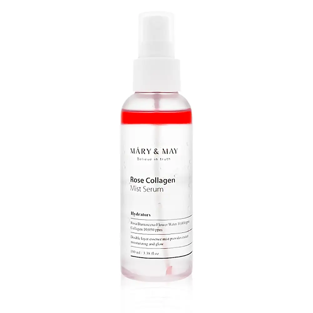 Mary&May Rose Collagen Mist Serum 100 ml - Kolagenowe serum w formie mgiełki