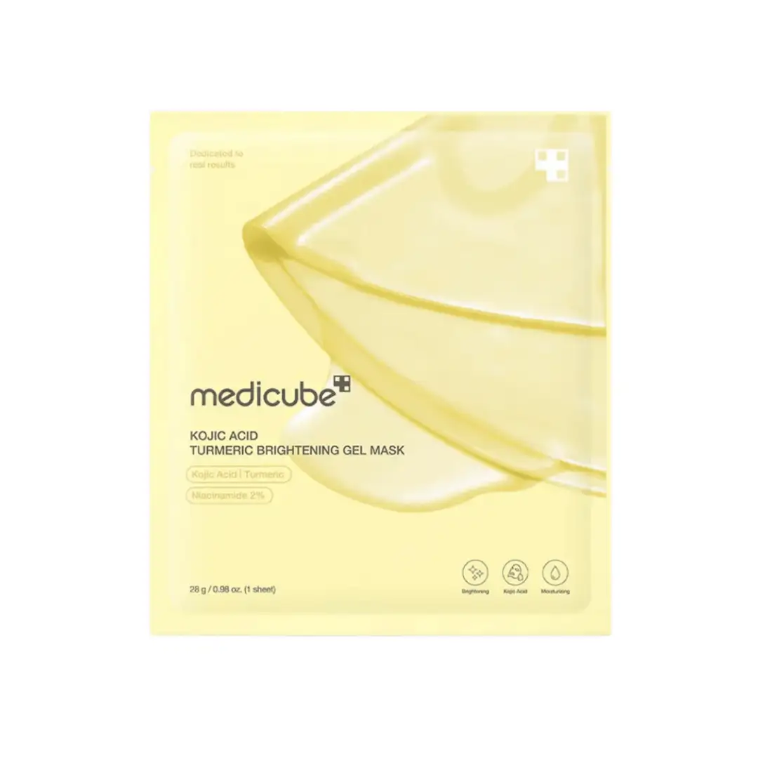 Medicube Kojic Acid Turmeric Brightening Gel Mask 28 g - żelowa maseczka rozjaśniająca