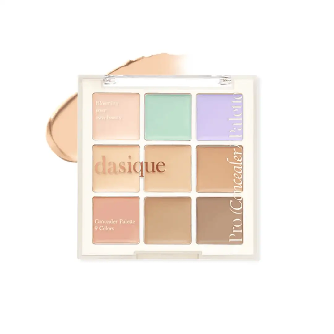 Dasique Pro Concealer Palette #01 Cover 9 g - paleta 9 korektorów do twarzy