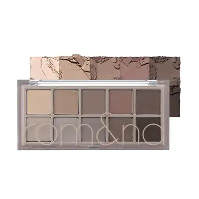 rom&nd Better Than Palette 04 Dusty Fog Garden 8 g - Paleta cieni do powiek