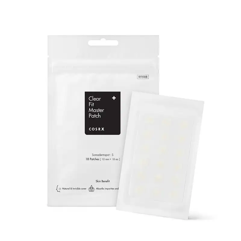 COSRX Clear Fit Master Patch 18szt - Ultracienkie plasterki na wypryski — 2