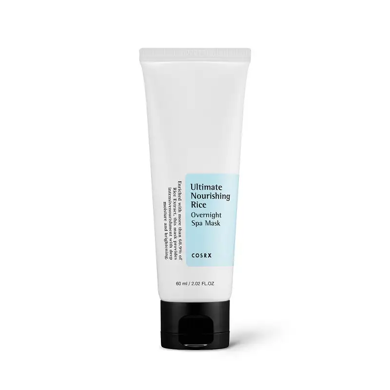 COSRX Ultimate Nourishing Rice Overnight Spa Mask 60 ml - Nocna maseczka do twarzy o działaniu rozjaśniającym — 4