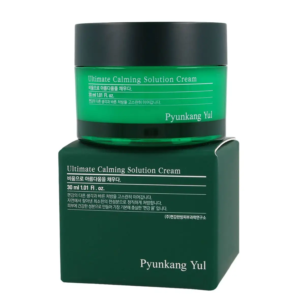 Pyunkang yul Ultimate Calming Solution Cream 30 ml - Kojąco-łagodzący krem do twarzy — 2