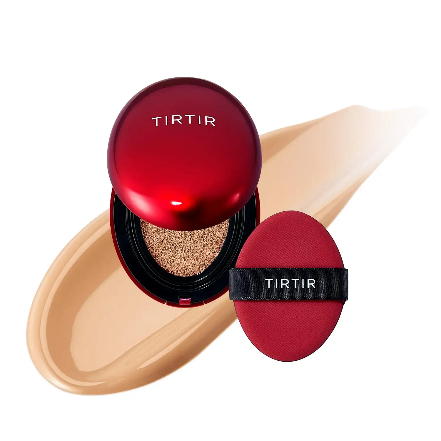 TIRTIR Mini Mask Fit Red Cushion 27C Cool Beige 18 g - Podkład w formie cushion