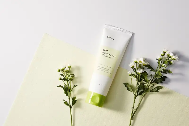 iUNIK Lime Moisture Mild Peeling Gel 90 ml - Peeling enzymatyczny do twarzy — 3