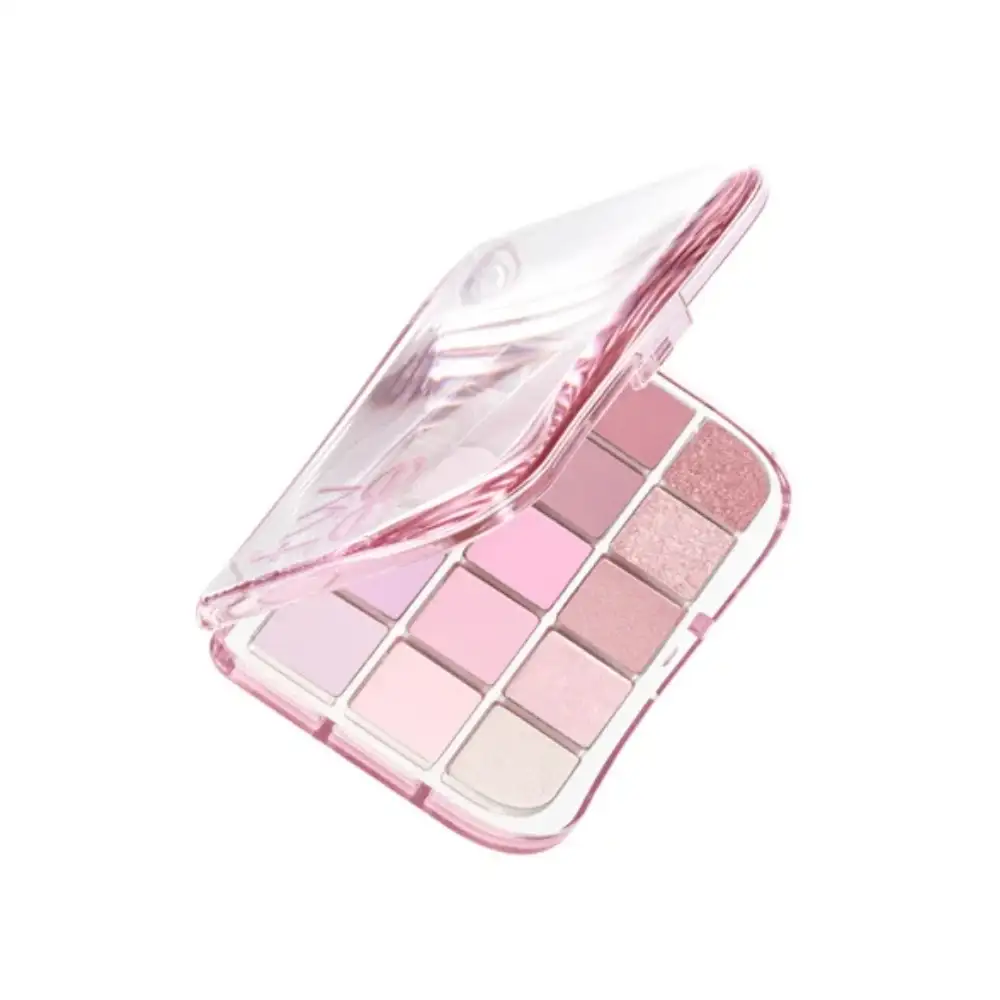 FWEE More mood eyeshadow palette 03 MORE THAN PINK 11.9 g - Paleta 15 cieni do powiek