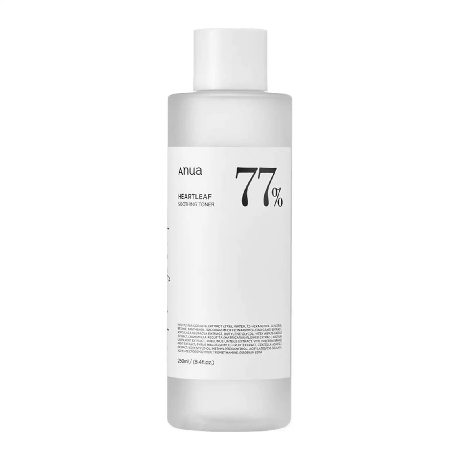 ANUA HEARTLEAF 77% SOOTHING TONER 250 ml - Łagodzący tonik do twarzy
