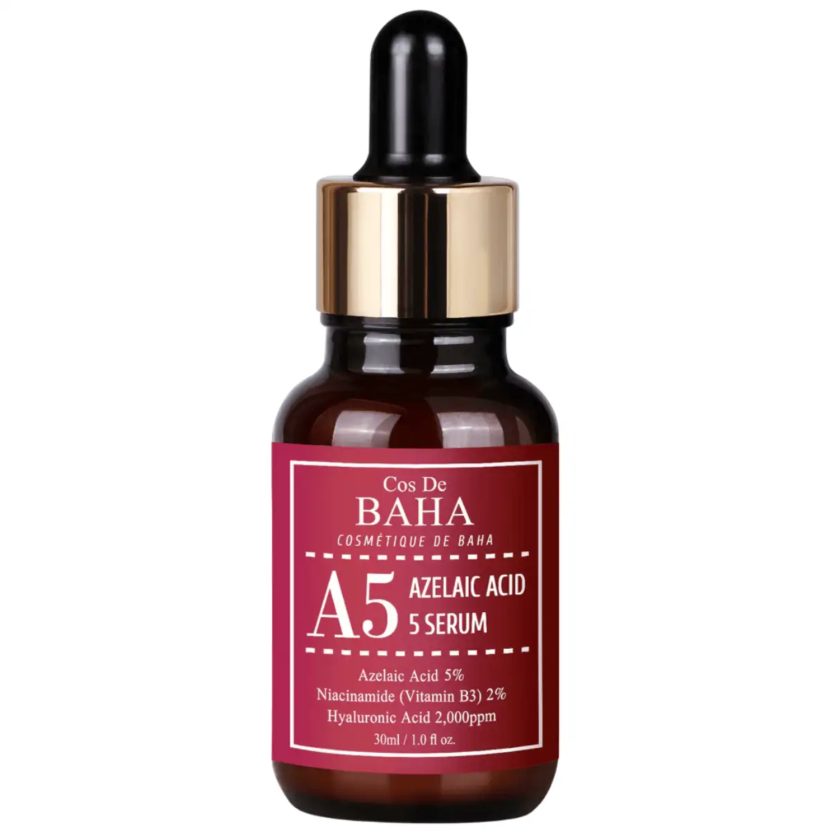 COS DE BAHA - A5 Azelaic Acid 5% Serum, 30ml serum z 5% kwasem azelainowym