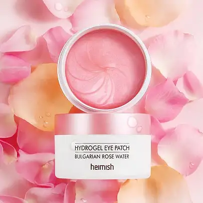 Heimish Hydrogel Eye Patch Bulgarian Rose Water 60 pcs – Hydrożelowe płatki pod oczy z wodą różaną — 3