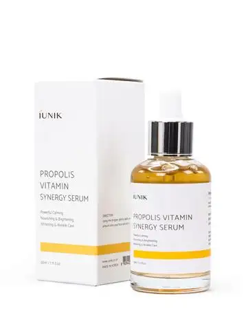 iUNIK Propolis Vitamin Synergy Serum, 50 ml - odżywcze serum do twarzy — 2