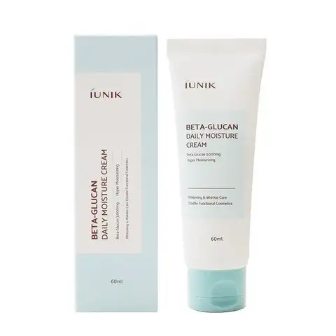 iUNIK Beta-Glucan Daily Moisture Cream, 60 ml - Nawilżający krem do twarzy — 2