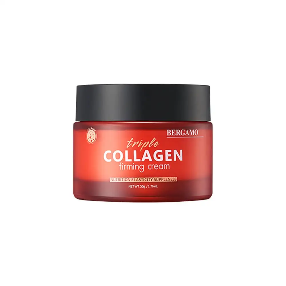 BERGAMO Triple Collagen Firming Cream 50 g - Przeciwstarzeniowy krem do twarzy