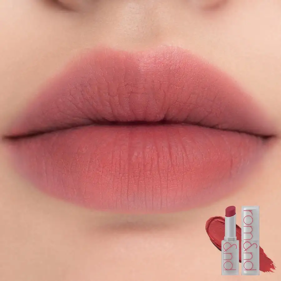 rom&nd Zero Matte Lipstick 01 Dusty pink - Matowa pomadka 3 g — 2