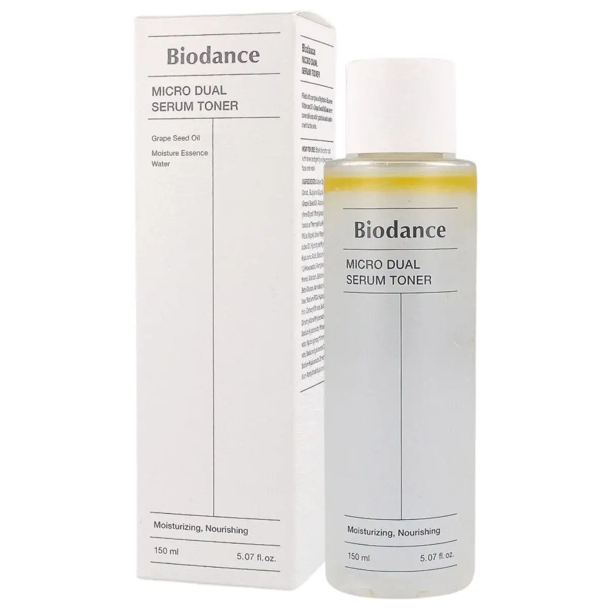 BIODANCE Micro Dual Serum Toner, 150 ml - dwufazowy tonik do twarzy