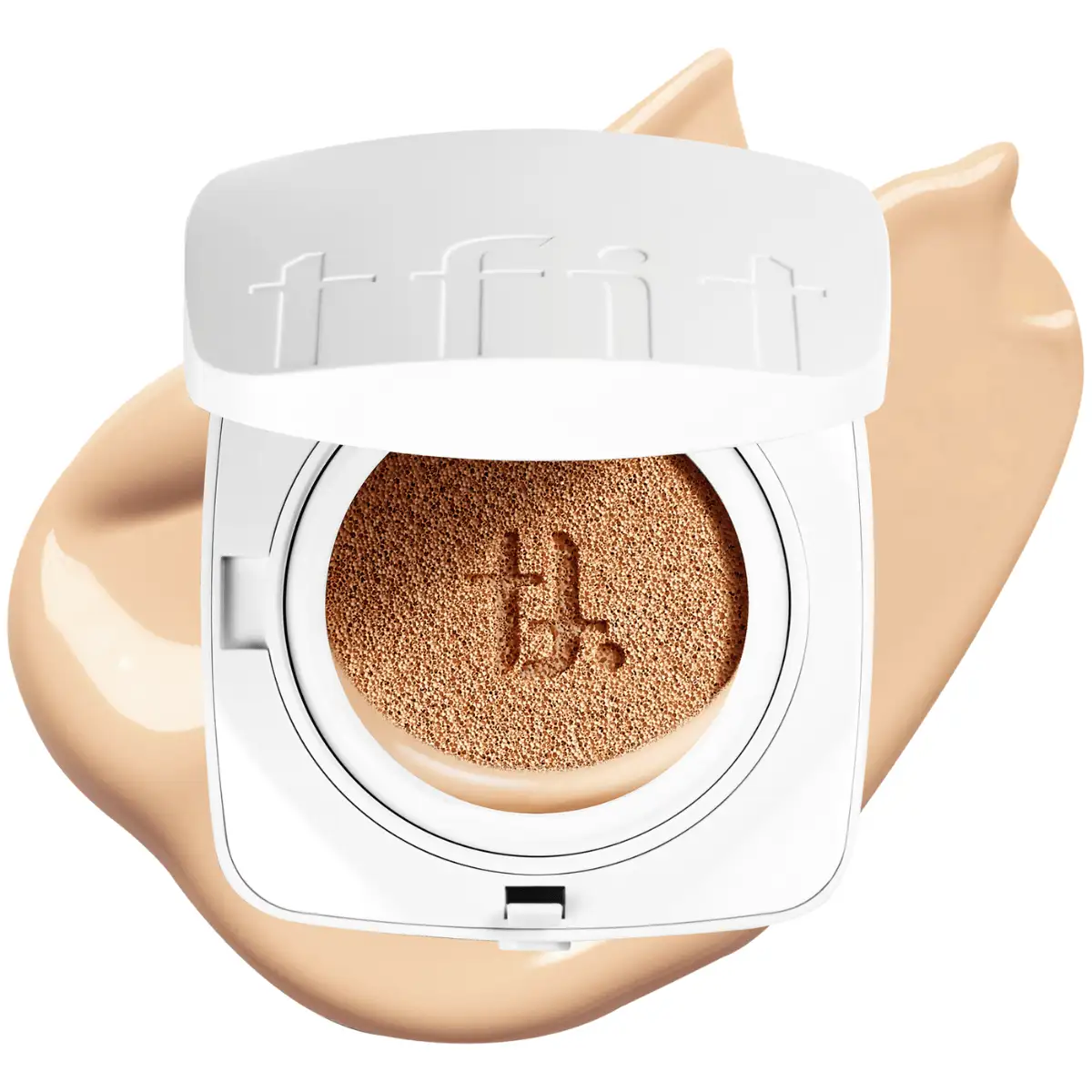 TFIT - LAYERING FIT COVER CUSHION EX SPF50+ PA++++ W02 ALMOND BUTTER, 12g matowy cushion do twarzy