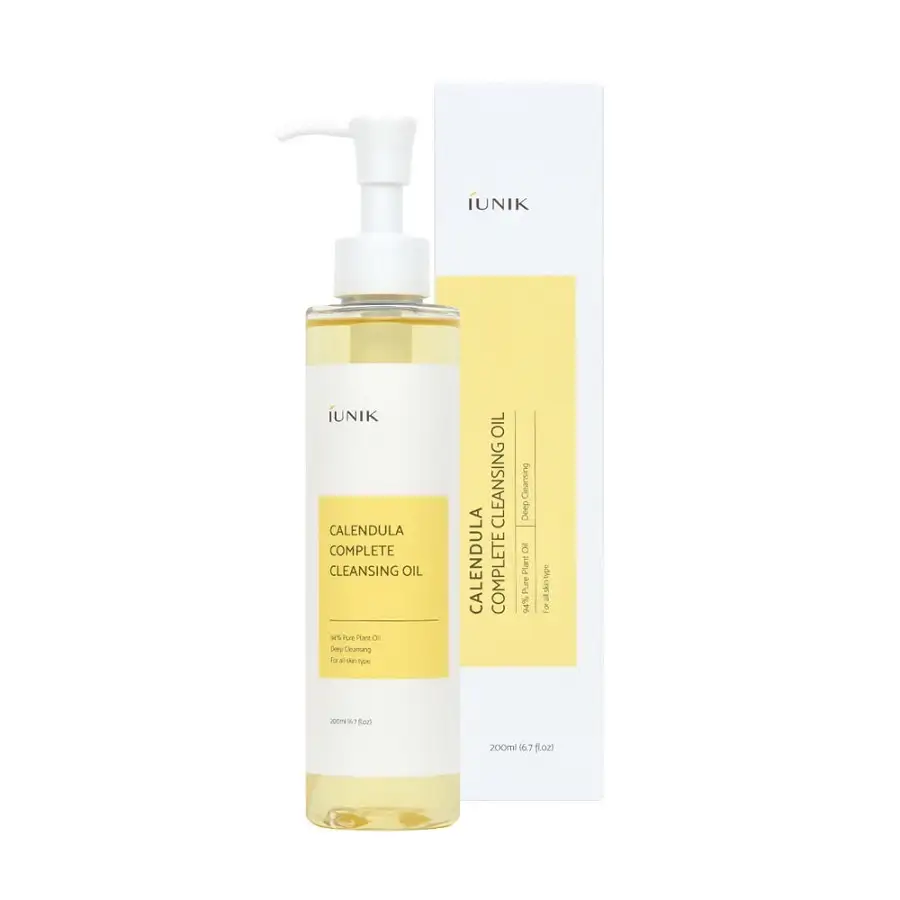 iUNIK Calendula Complete Cleansing Oil, 200 ml - Olejek do demakijażu
