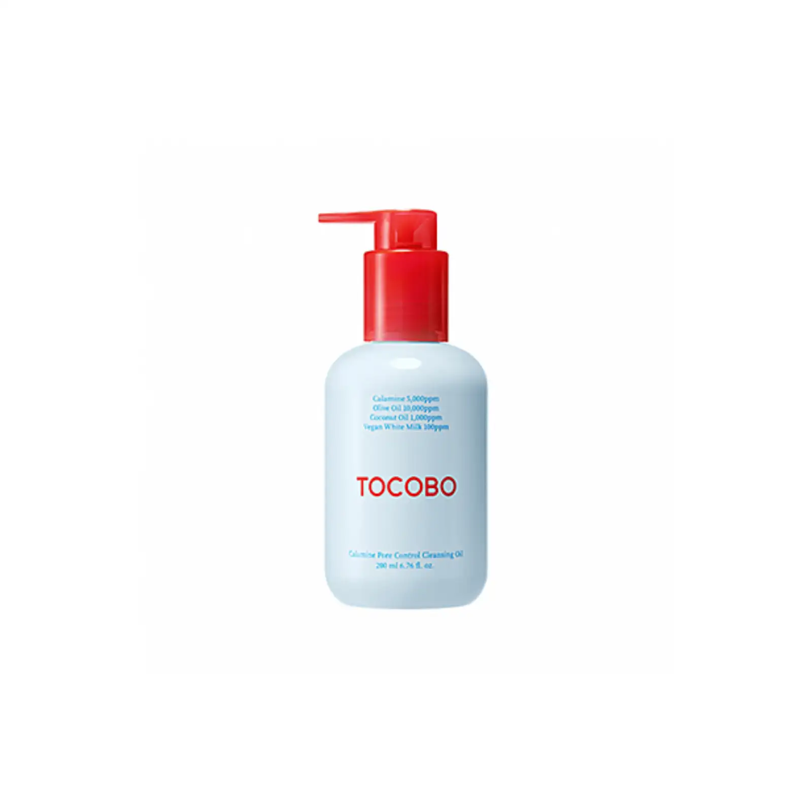 TOCOBO Calamine pore Control Cleansing Oil 200 ml - Olejek do demakijażu dla cery problematycznej i tłustej — 2
