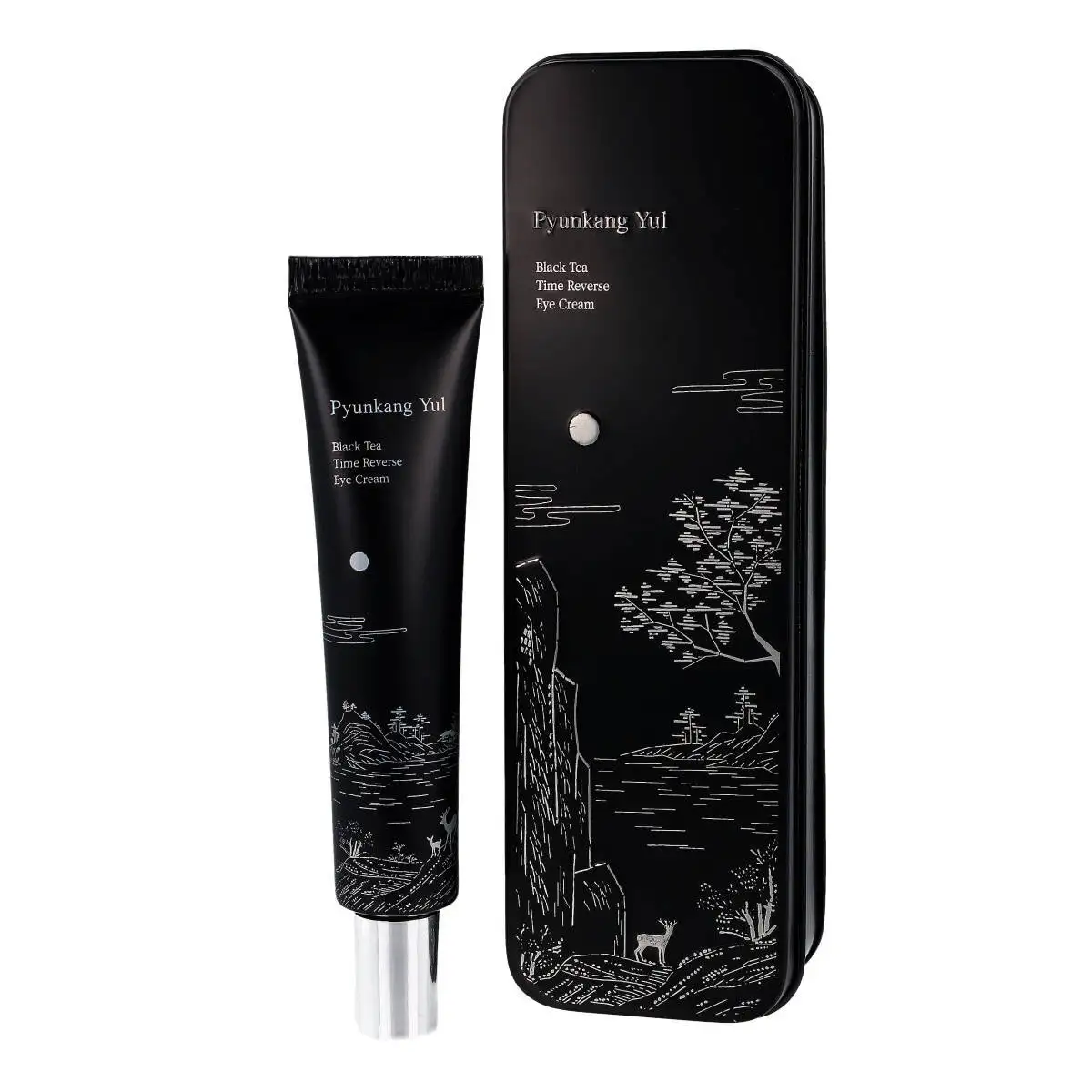 Pyunkang Yul Black Tea Time Reverse Eye Cream 25 ml - Krem pod oczy z czarną herbatą — 6