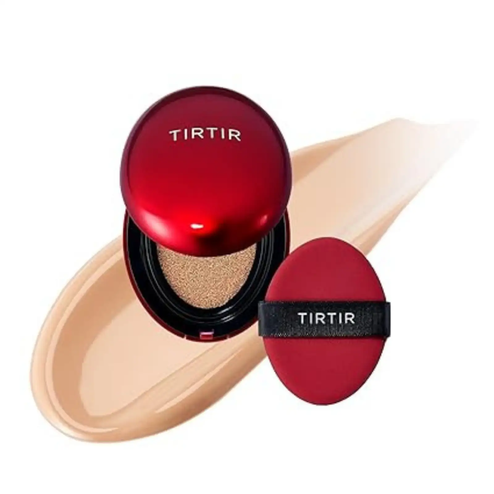 TIRTIR MASK FIT RED CUSHION 22C Peach Beige 18 g - Podkład w formie cushion — 2