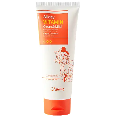 JUMISO All day Vitamin Clean Mild Facial Cleanser 150 ml - Delikatny żel do mycia twarzy