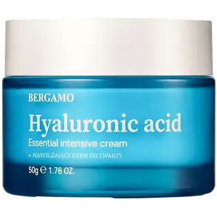 BERGAMO HYALURONIC ACID Cream 50 g - Nawilżający krem do twarzy