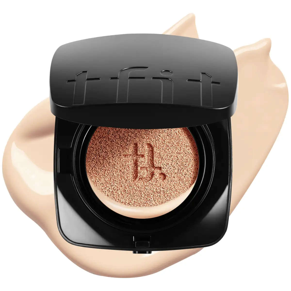 TFIT - LAYERING FIT GLOW CUSHION EX SPF50+ PA++++ C01 PORCELAIN, 12g cushion rozświetlający