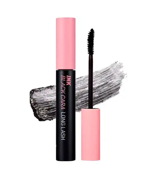 Peripera Ink Blackcara 001 Long Setting 8 g - Tusz do rzęs wydłużający i nadający objętości