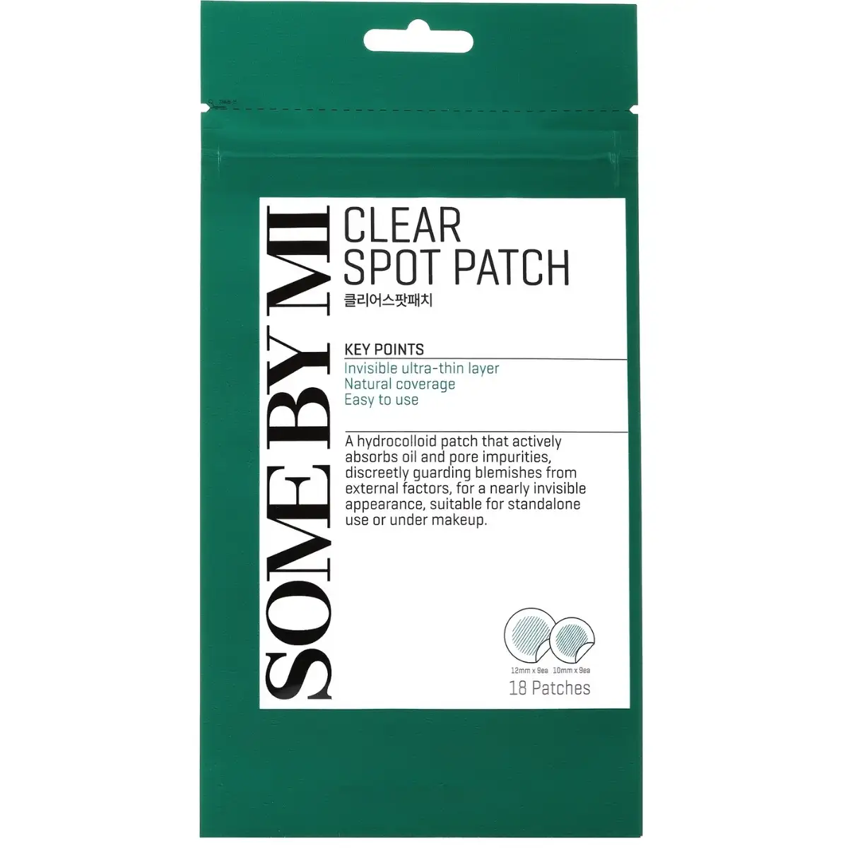 SOME BY MI Clear Spot Patch 18 pcs - Plastry na niedoskonałości