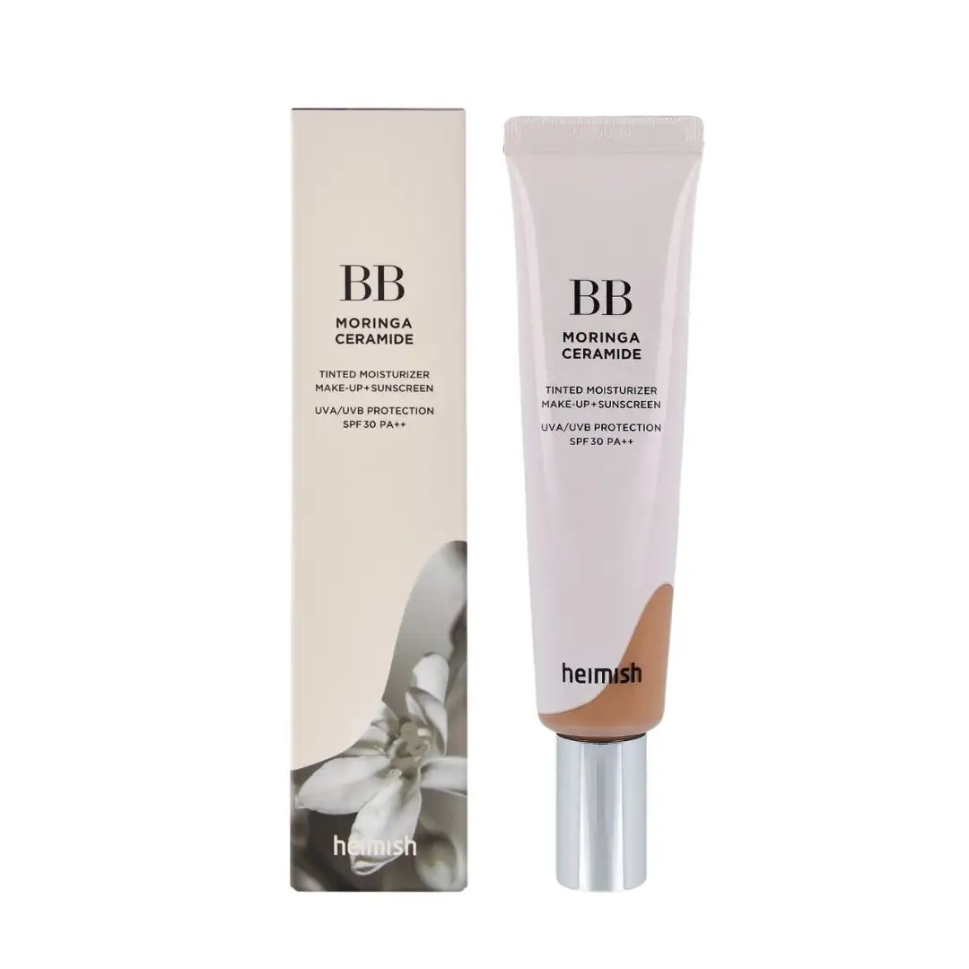 Heimish Moringa Ceramide BB Cream SPF 30 PA++ 28 Tan 30 g - Nawilżający krem BB