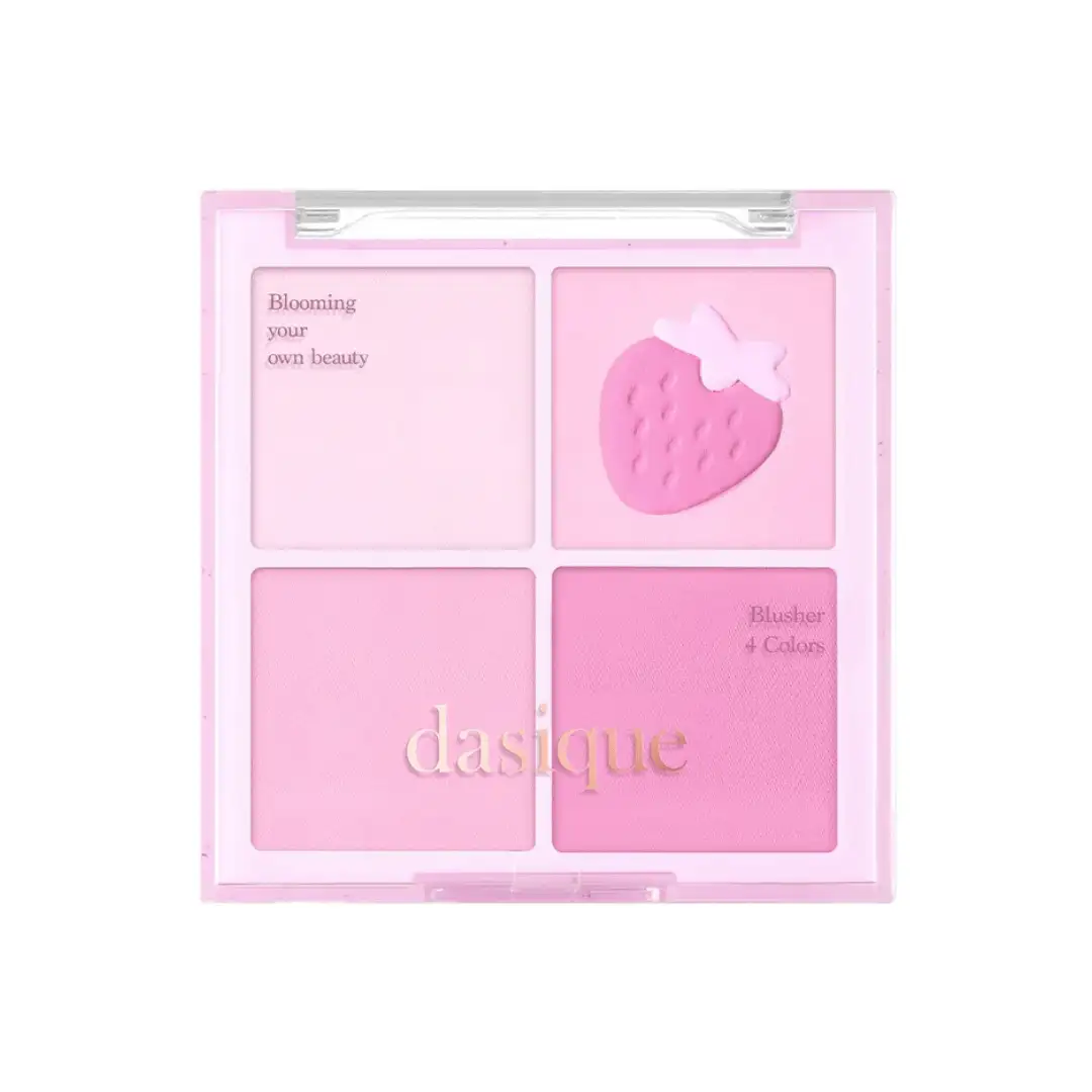 Dasique Blending Mood Cheek #06 Berry Smoothie 11 g - paleta jagodowych róży do policzków