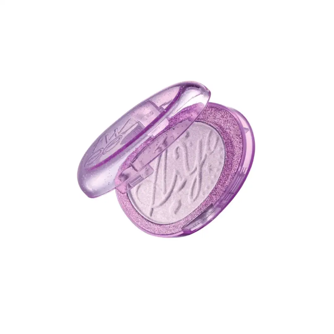FWEE Glitz Stone Highlighter HL02 HEROINE PURPLE 4.6 g - rozświetlacz fioletowy