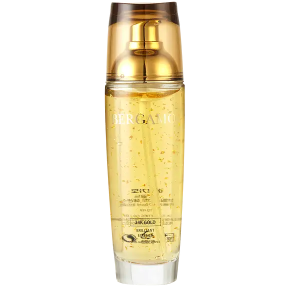 BERGAMO 24K Gold Brilliant Essence 110 ml - Rozświetlająca esencja do twarzy