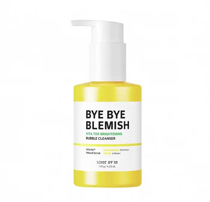SOME BY MI Bye Bye Blemish Vita Tox Brightening Bubble Cleanser 120 g - Żel oczyszczający