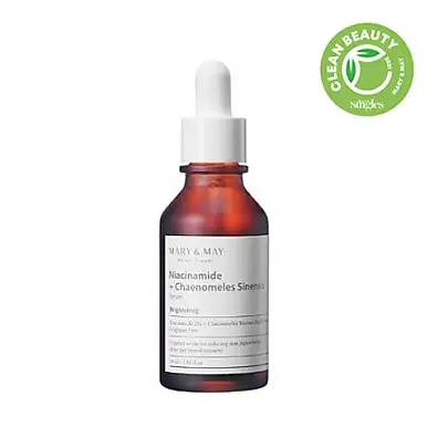 Mary&May Niacinamide + Chaenomeles Sinensis Serum 30 ml - Rozjaśniające serum do twarzy z niacinamidem — 2