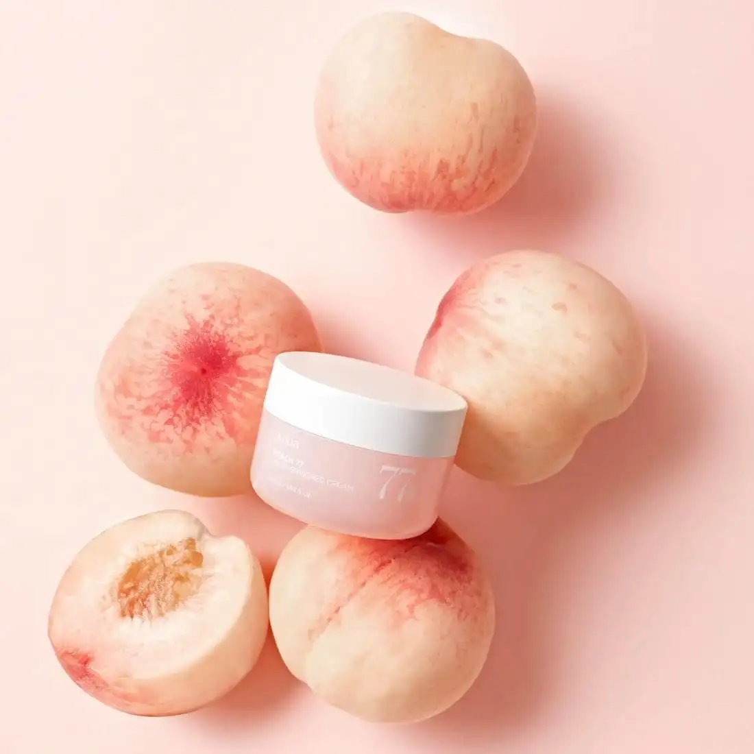 ANUA PEACH 77 NIACIN ENRICHED CREAM 50 ml - Nawilżająco-rozjaśniający krem do twarzy — 2