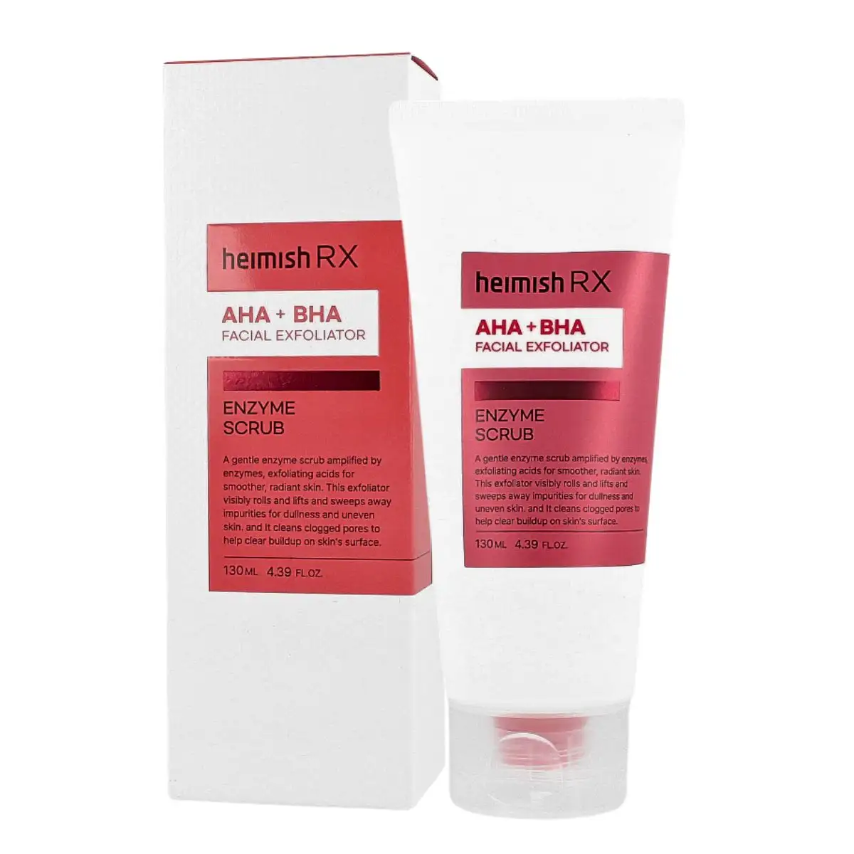 Heimish RX AHA BHA ENZYME SCRUB 130 ml - enzymatyczny peeling do twarzy