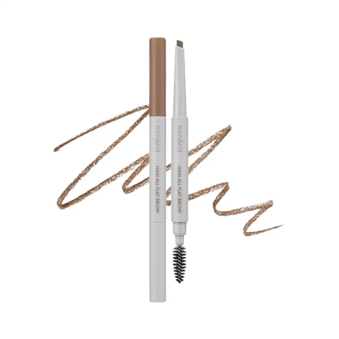 rom&nd Han All Flat Brow W3 Merry Blond 0.17 g - kredka do brwi, ciepły blond