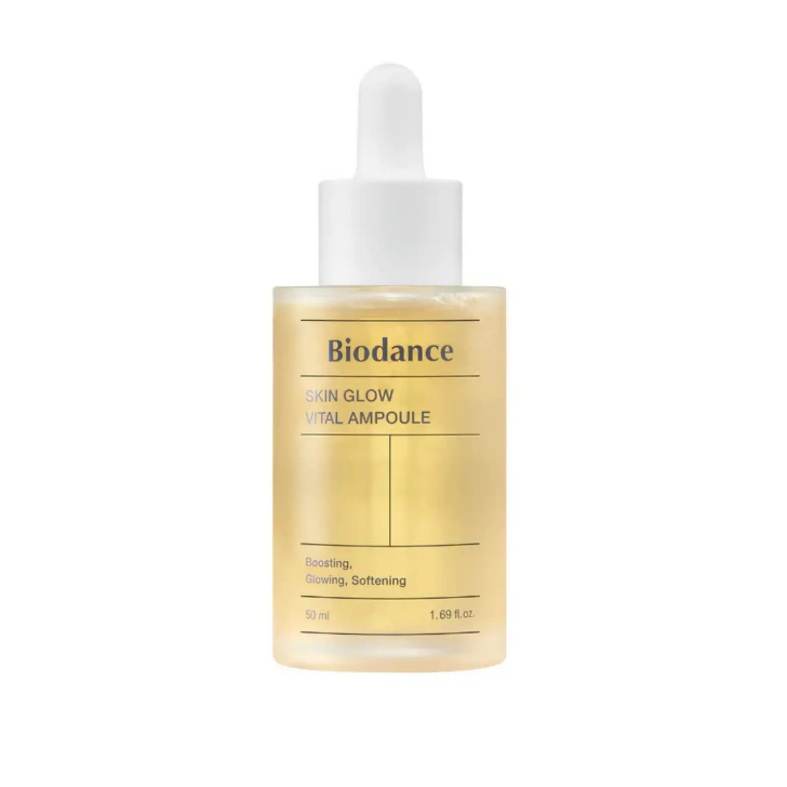 BIODANCE Skin Glow Vital Ampoule, 50ml - rozświetlająca ampułka do twarzy
